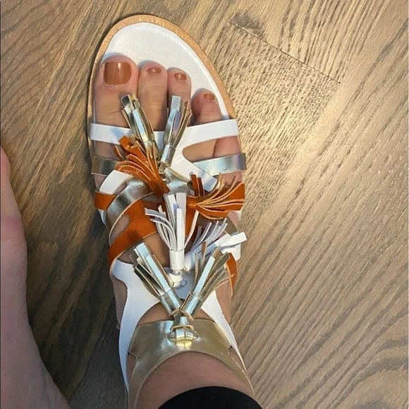 Gladiator Tribeca Tassel Sandal